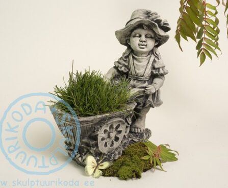 tüdruk käruga ART 355 2. FOTO