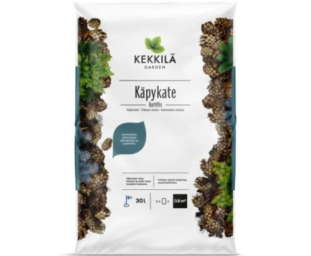 Käbimultš- Foto Kekkilä